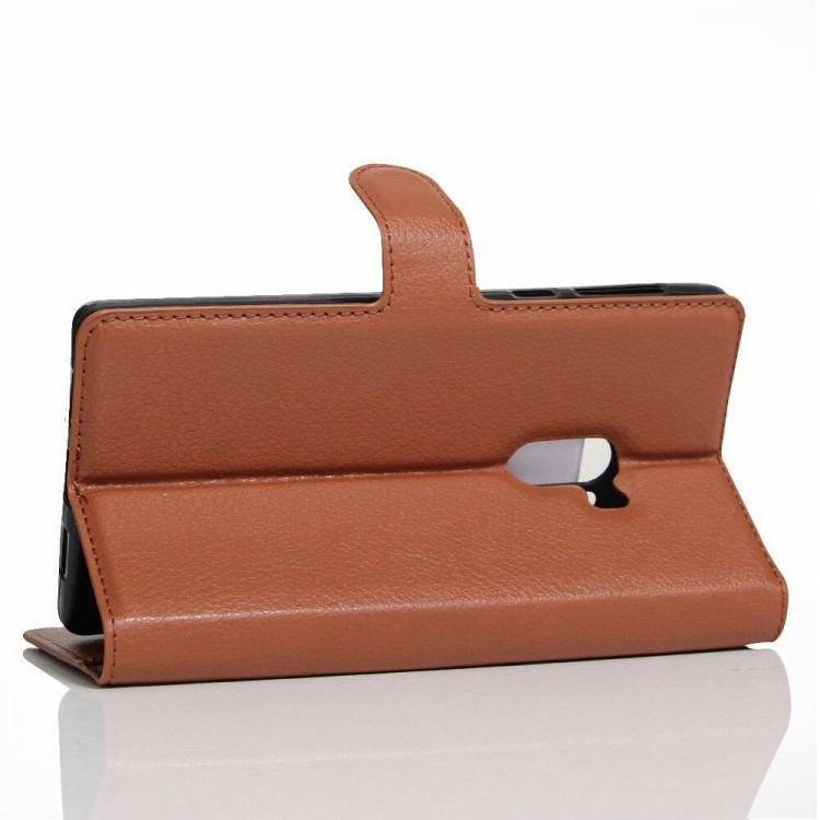 Чехол с визитницей для Xiaomi Mi Mix (коричневый)