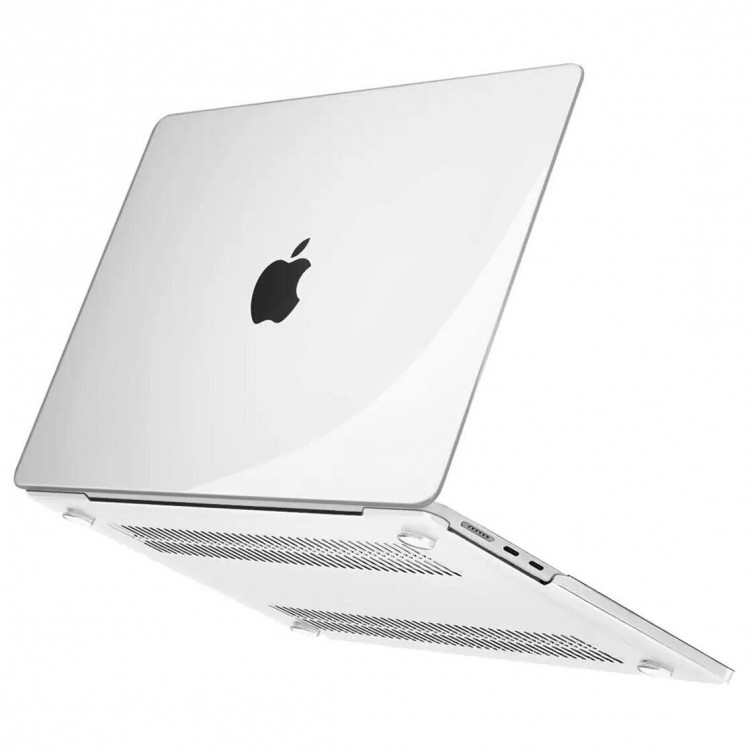 Пластиковый чехол для Apple MacBook Air A2681, 13.6 дюйма, Apple M2 (прозрачный)