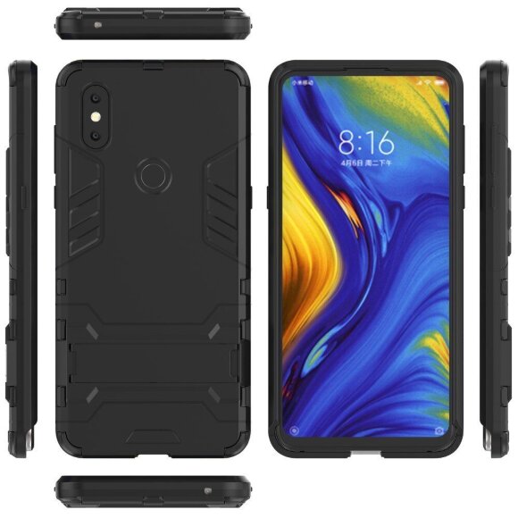 Чехол Duty Armor для Xiaomi Mi Mix 3 (черный) Чехол Duty Armor для Xiaomi Mi Mix 3 (черный)