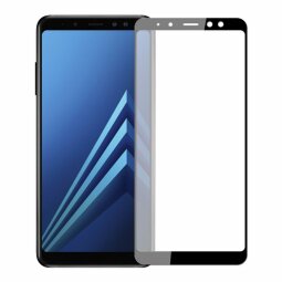 Защитное стекло FULL 3D для Samsung Galaxy A8 (2018) (черный)