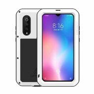 Гибридный чехол LOVE MEI для Xiaomi Mi 9 (белый) Гибридный чехол LOVE MEI для Xiaomi Mi 9 (белый)