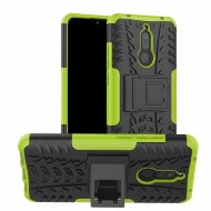 Чехол Hybrid Armor для Xiaomi Redmi 8 / Redmi 8A (черный + зеленый)