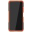 Чехол Hybrid Armor для Xiaomi Mi 11 Lite / Xiaomi Mi 11 Lite 5G (черный + оранжевый)