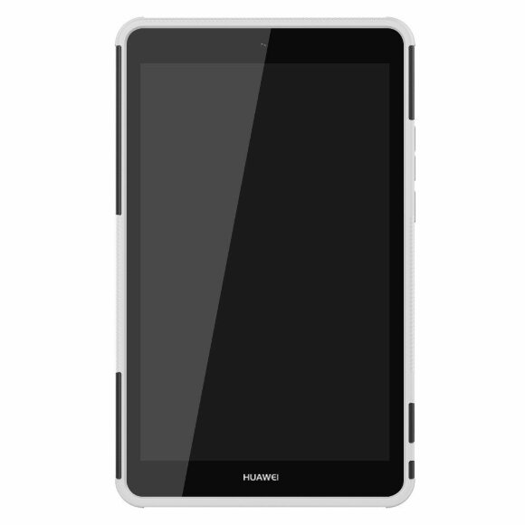 Чехол Hybrid Armor для Huawei MediaPad M5 Lite 8 / Honor Pad 5 8.0 (черный + белый) Чехол Hybrid Armor для Huawei MediaPad M5 Lite 8 / Honor Pad 5 8.0 (черный + белый)