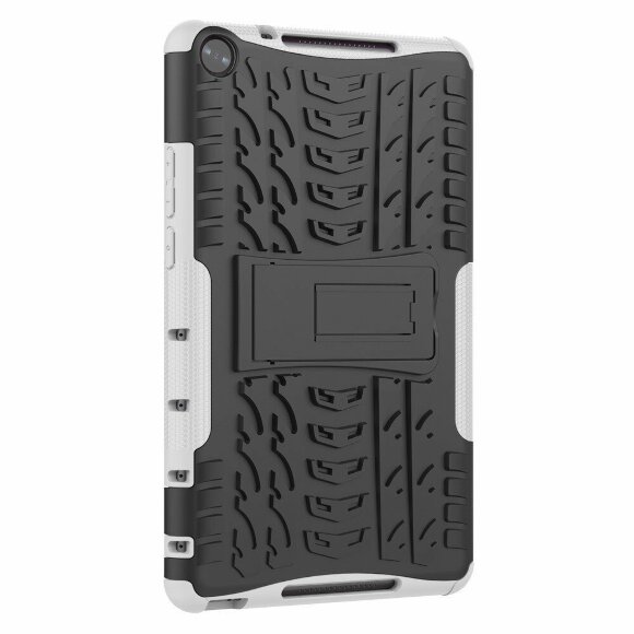 Чехол Hybrid Armor для Huawei MediaPad M5 Lite 8 / Honor Pad 5 8.0 (черный + белый) Чехол Hybrid Armor для Huawei MediaPad M5 Lite 8 / Honor Pad 5 8.0 (черный + белый)
