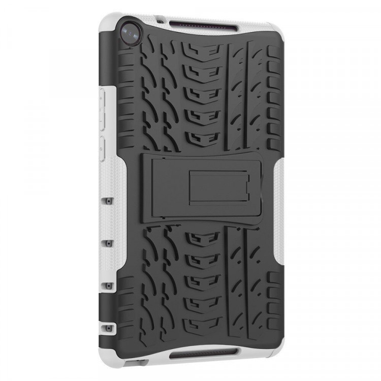 Чехол Hybrid Armor для Huawei MediaPad M5 Lite 8 / Honor Pad 5 8.0 (черный + белый)