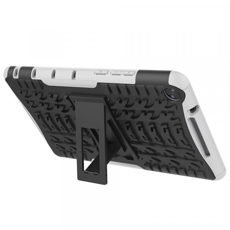 Чехол Hybrid Armor для Huawei MediaPad M5 Lite 8 / Honor Pad 5 8.0 (черный + белый)