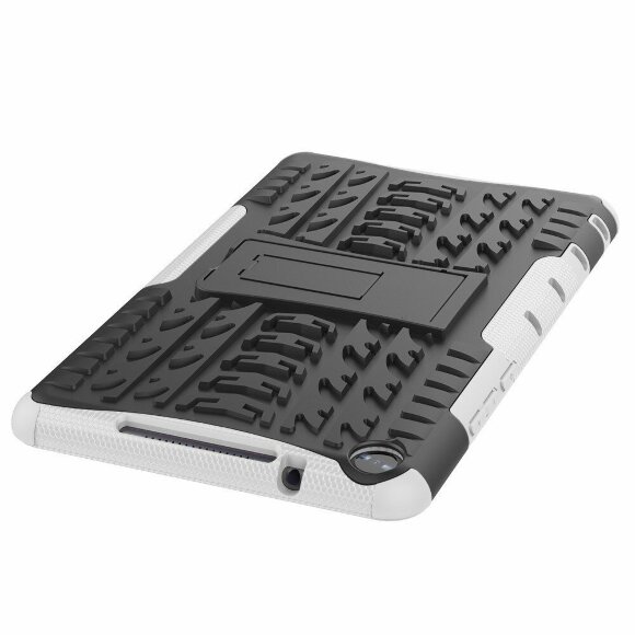 Чехол Hybrid Armor для Huawei MediaPad M5 Lite 8 / Honor Pad 5 8.0 (черный + белый) Чехол Hybrid Armor для Huawei MediaPad M5 Lite 8 / Honor Pad 5 8.0 (черный + белый)