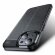 Чехол-накладка Litchi Grain для iPhone 15 (черный)