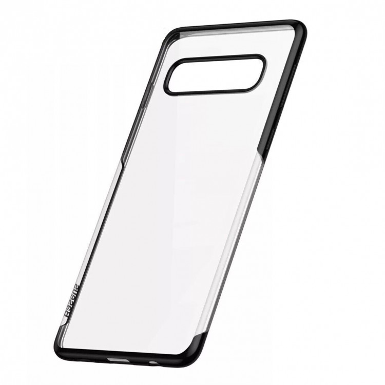 Силиконовый TPU чехол Baseus Shining для Samsung Galaxy S10+ (Plus) (черный)