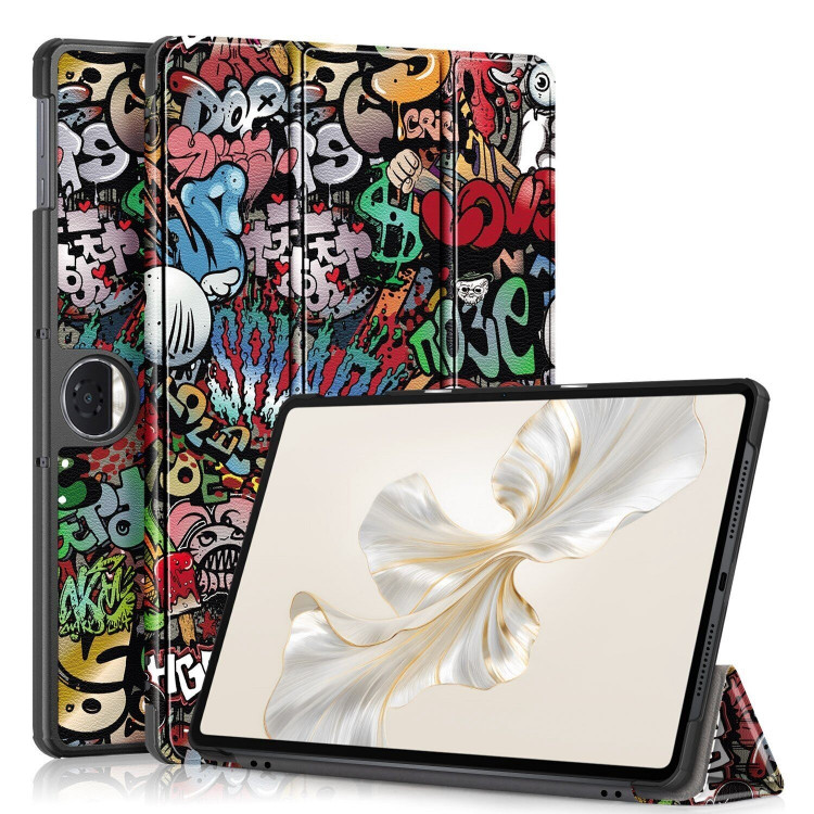 Чехол Smart Case для Honor Pad 9 (Graffiti)