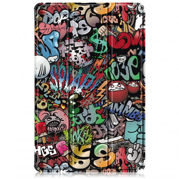 Чехол Smart Case для Honor Pad 9 (Graffiti)
