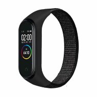 Нейлоновый ремешок для Xiaomi Mi Band 6 / Mi Band 5 / Mi Band 4 / Mi Band 3 (черно-коричневый) Нейлоновый ремешок для Xiaomi Mi Band 6 / Mi Band 5 / Mi Band 4 / Mi Band 3 (черно-коричневый)