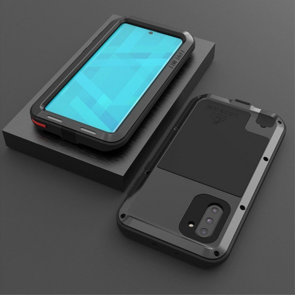 Гибридный чехол LOVE MEI для Samsung Galaxy Note 10 (черный) Гибридный чехол LOVE MEI для Samsung Galaxy Note 10 (черный)