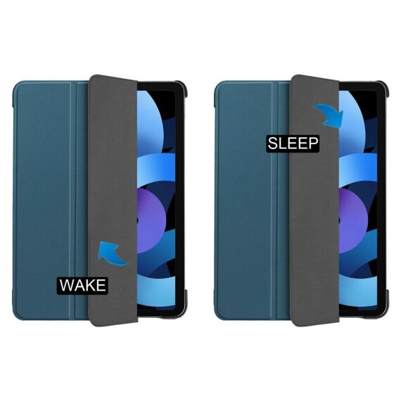 Планшетный чехол для Apple iPad Pro 11 (2018) / iPad Air 4 (2020) / iPad Air 5 (2022) (темно-зеленый)