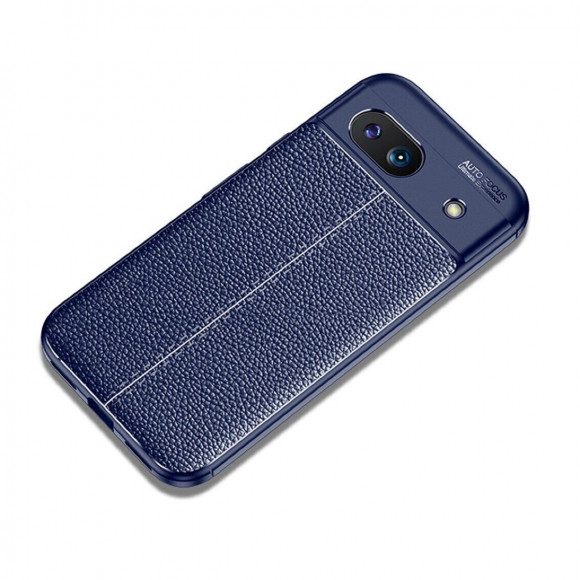 Чехол-накладка Litchi Grain для Google Pixel 8a (темно-синий) Чехол-накладка Litchi Grain для Google Pixel 8a (темно-синий)