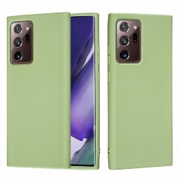 Силиконовый чехол Mobile Shell для Samsung Galaxy Note20 Ultra (зеленый)