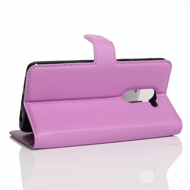 Чехол с визитницей для Huawei Honor 6x 2016 (фиолетовый)