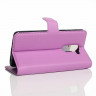Чехол с визитницей для Huawei Honor 6x 2016 (фиолетовый)