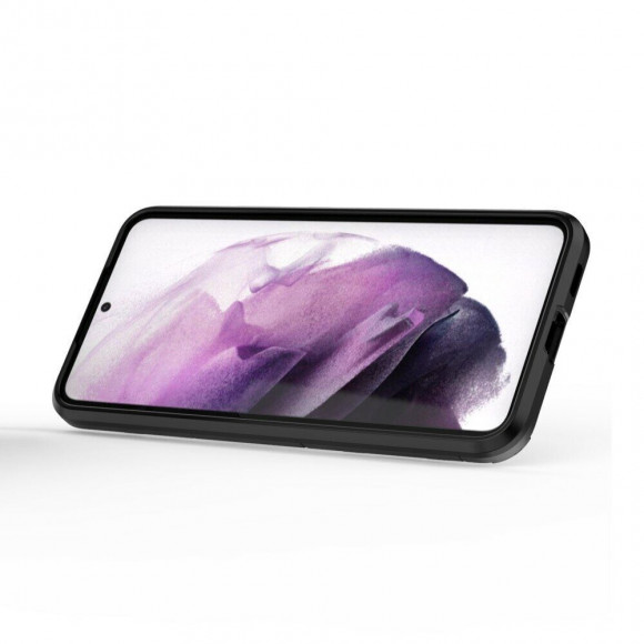 Чехол Armor Ring Holder для Samsung Galaxy S22+ (Plus) (черный)