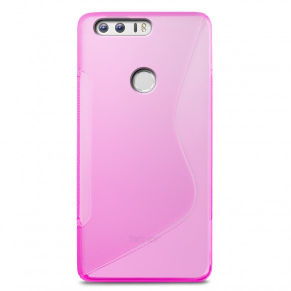 Нескользящий чехол для Huawei Honor 8 (малиновый) Нескользящий чехол для Huawei Honor 8 (малиновый)