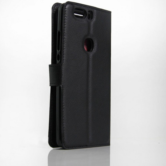Чехол с визитницей для Huawei Honor V8 (черный) Чехол с визитницей для Huawei Honor V8 (черный)