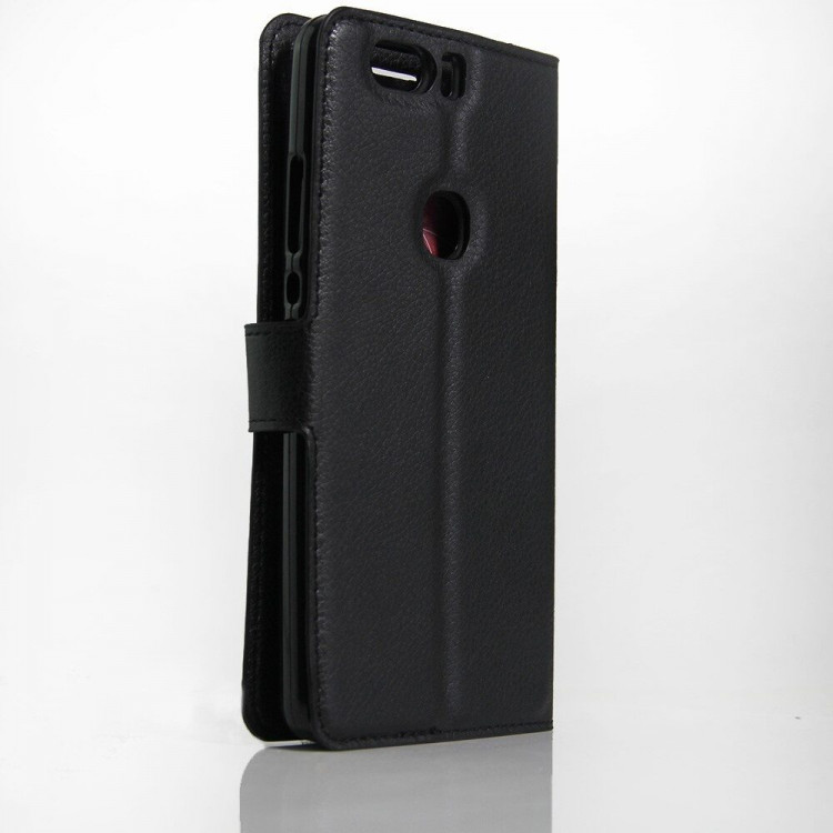 Чехол с визитницей для Huawei Honor V8 (черный)