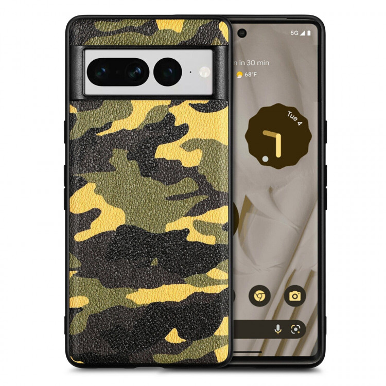 Чехол Camouflage для Google Pixel 7 Pro (желтый)