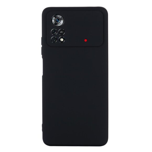 Силиконовый чехол Mobile Shell для Xiaomi Poco X4 Pro 5G (черный) Силиконовый чехол Mobile Shell для Xiaomi Poco X4 Pro 5G (черный)