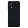 Силиконовый чехол Mobile Shell для Xiaomi Poco X4 Pro 5G (черный)