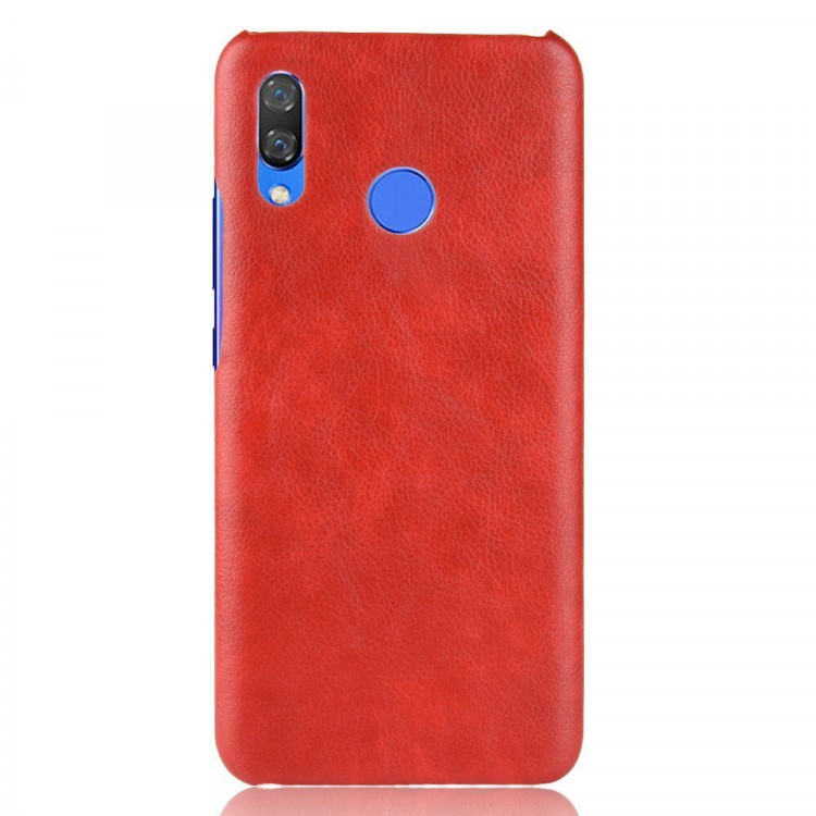 Чехол Litchi Texture для Huawei nova 3 (красный)