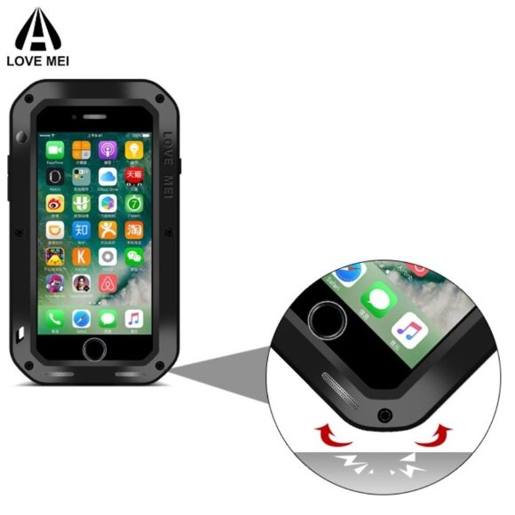 Гибридный чехол LOVE MEI для Apple iPhone 7 Plus / iPhone 8 Plus (белый) Гибридный чехол LOVE MEI для Apple iPhone 7 Plus / iPhone 8 Plus (белый)