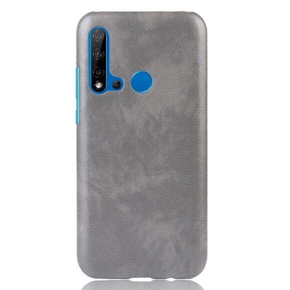 Кожаная накладка-чехол для Huawei P20 lite (2019) / Huawei nova 5i (серый) Кожаная накладка-чехол для Huawei P20 lite (2019) / Huawei nova 5i (серый)