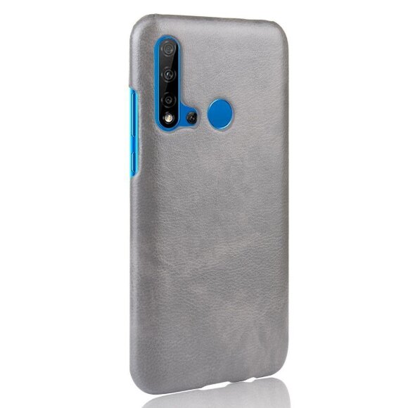 Кожаная накладка-чехол для Huawei P20 lite (2019) / Huawei nova 5i (серый) Кожаная накладка-чехол для Huawei P20 lite (2019) / Huawei nova 5i (серый)