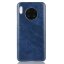 Кожаная накладка-чехол для Huawei Mate 30 (синий)