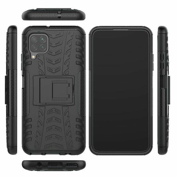 Чехол Hybrid Armor для Huawei P40 lite (черный) Чехол Hybrid Armor для Huawei P40 lite (черный)