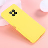 Силиконовый чехол Mobile Shell для Honor X20 (желтый)