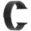 Миланский сетчатый браслет Luxury для Apple Watch 40 и 38мм (черный)
