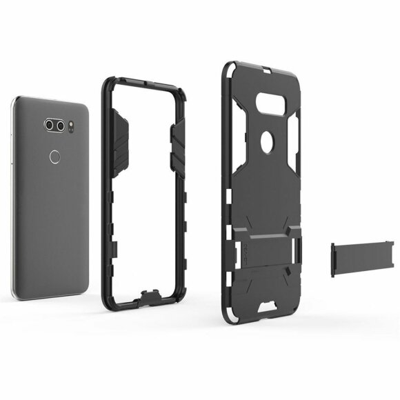 Чехол Duty Armor для LG V30 (серебряный)