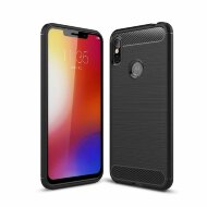 Чехол-накладка Carbon Fibre для Motorola One Power (P30 Note) (черный) Чехол-накладка Carbon Fibre для Motorola One Power (P30 Note) (черный)