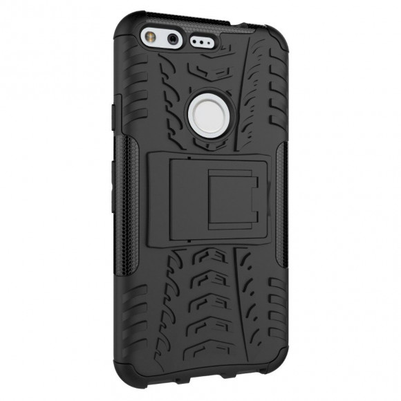 Чехол Hybrid Armor для Google Pixel (черный) Чехол Hybrid Armor для Google Pixel (черный)