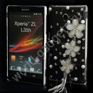 Пластиковый чехол Elegant Flower для Sony Xperia ZL / L35h Пластиковый чехол Elegant Flower для Sony Xperia ZL / L35h