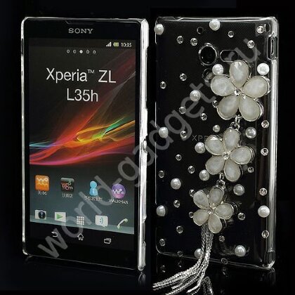 Пластиковый чехол Elegant Flower для Sony Xperia ZL / L35h
