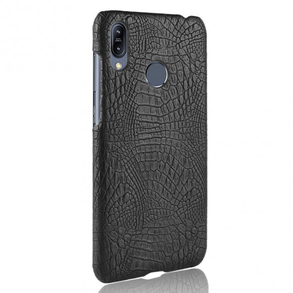 Чехол Crocodile Texture для Asus Zenfone Max (M2) ZB633KL (черный)