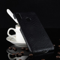 Чехол Crocodile Texture для Asus Zenfone Max (M2) ZB633KL (черный)