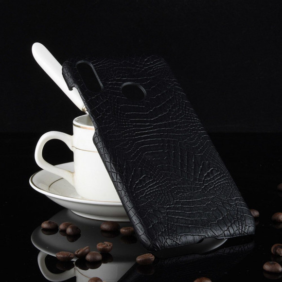 Чехол Crocodile Texture для Asus Zenfone Max (M2) ZB633KL (черный)