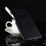Чехол Crocodile Texture для Asus Zenfone Max (M2) ZB633KL (черный)