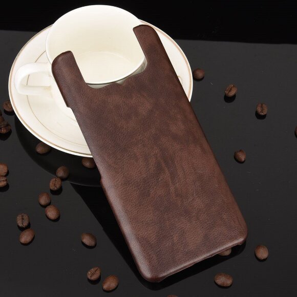 Кожаная накладка-чехол для Asus Zenfone 7 ZS670KS / Zenfone 7 Pro ZS671KS (коричневый) Кожаная накладка-чехол для Asus Zenfone 7 ZS670KS / Zenfone 7 Pro ZS671KS (коричневый)