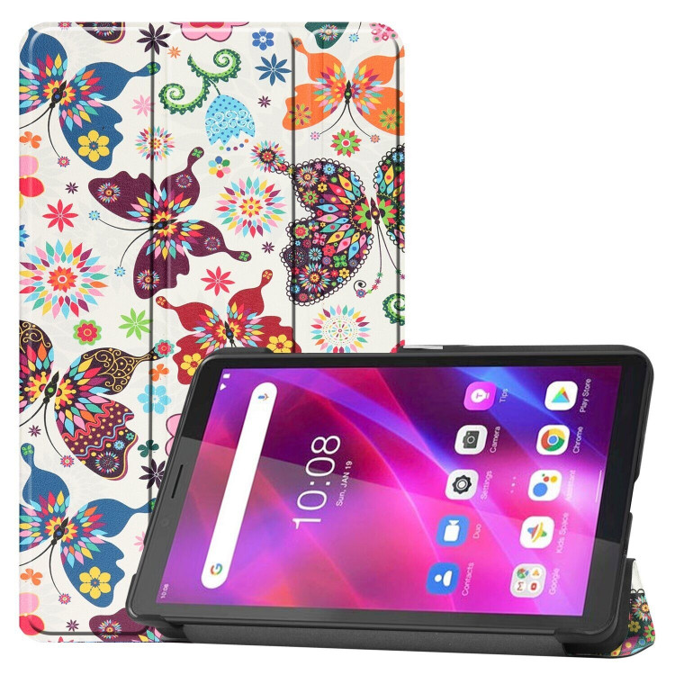 Чехол Smart Case для Lenovo Tab M7 (3rd Gen) TB-7306F, TB-7306X (Butterfly)
