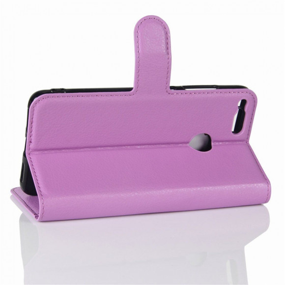 Чехол с визитницей для ZTE Nubia Z17 mini (фиолетовый)